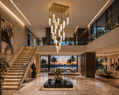 Petra Cascade Chandelier — Signature Series