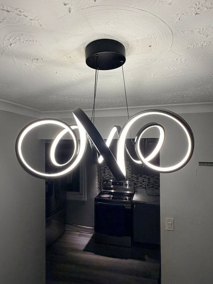 Ribbon Pendant Light – Sculptural Glow