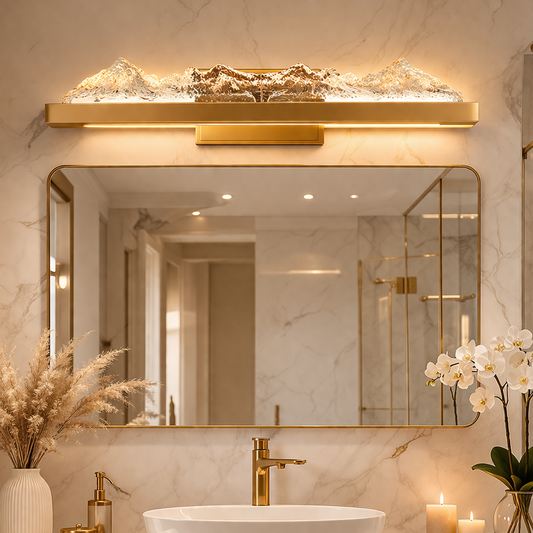 Himalaya Vanity Light – Handcrafted Glass