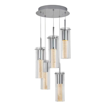 Cascade 5-Light Pendant – Modern Cluster Design