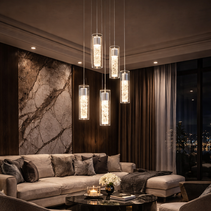 Cascade 5-Light Pendant – Modern Cluster Design