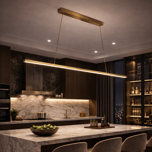 Linear Pendant Light – Modern Minimal