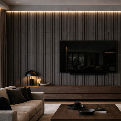 Charcoal Acoustic Wall Panels