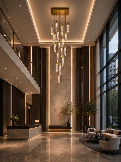 Petra Cascade Chandelier — Signature Series