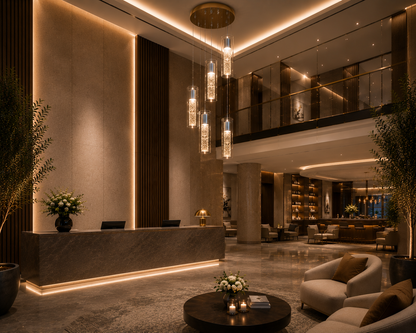 Cascade 5-Light Pendant – Modern Cluster Design